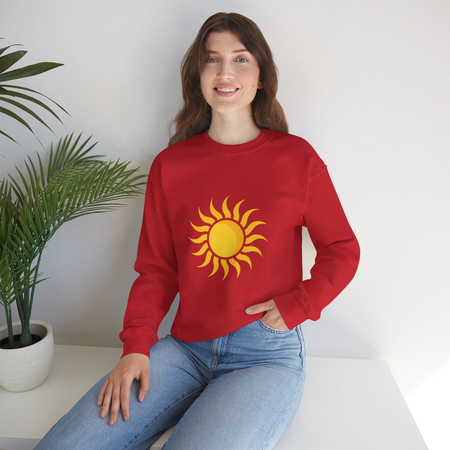 Sunshine Graphic Crewneck Sweatshirt