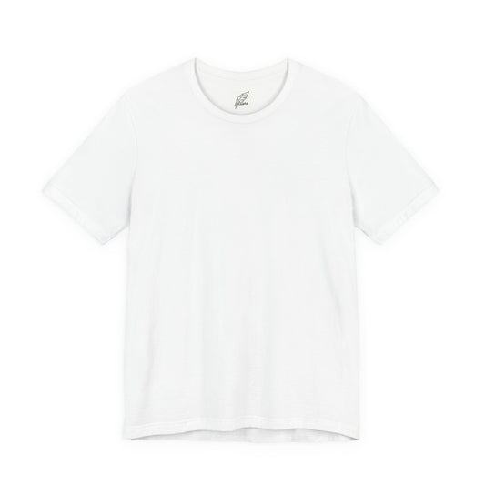White Crewneck T‑Shirt — Classic Unisex Jersey Short Sleeve Tee