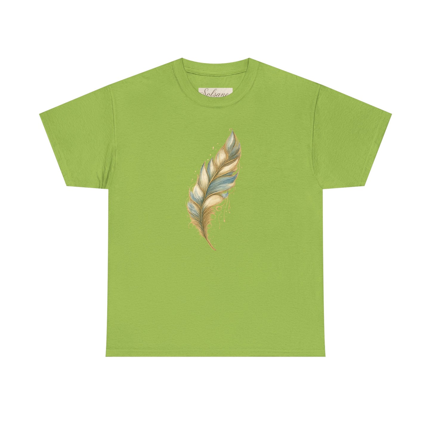 Feather Art T‑Shirt — plume color