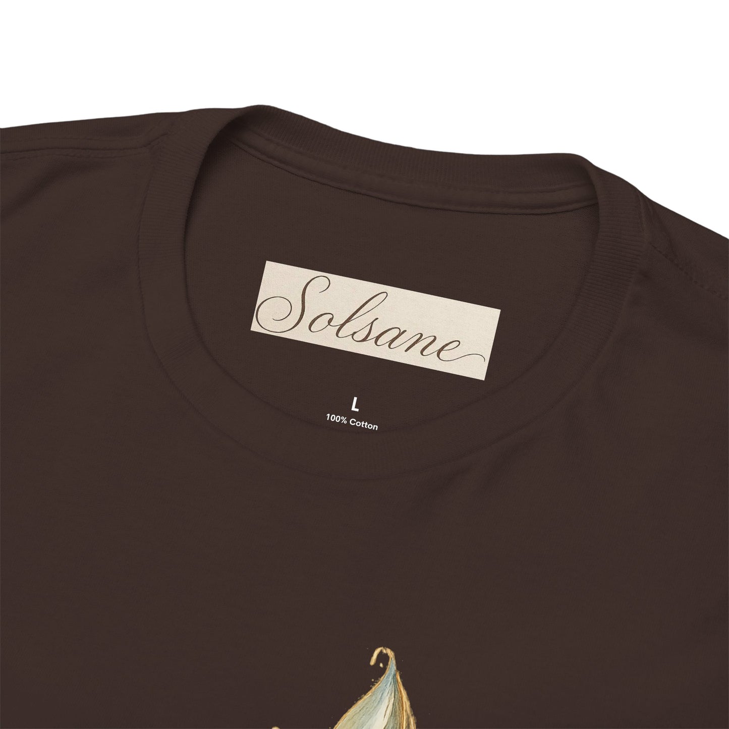 Feather Art T‑Shirt — plume color