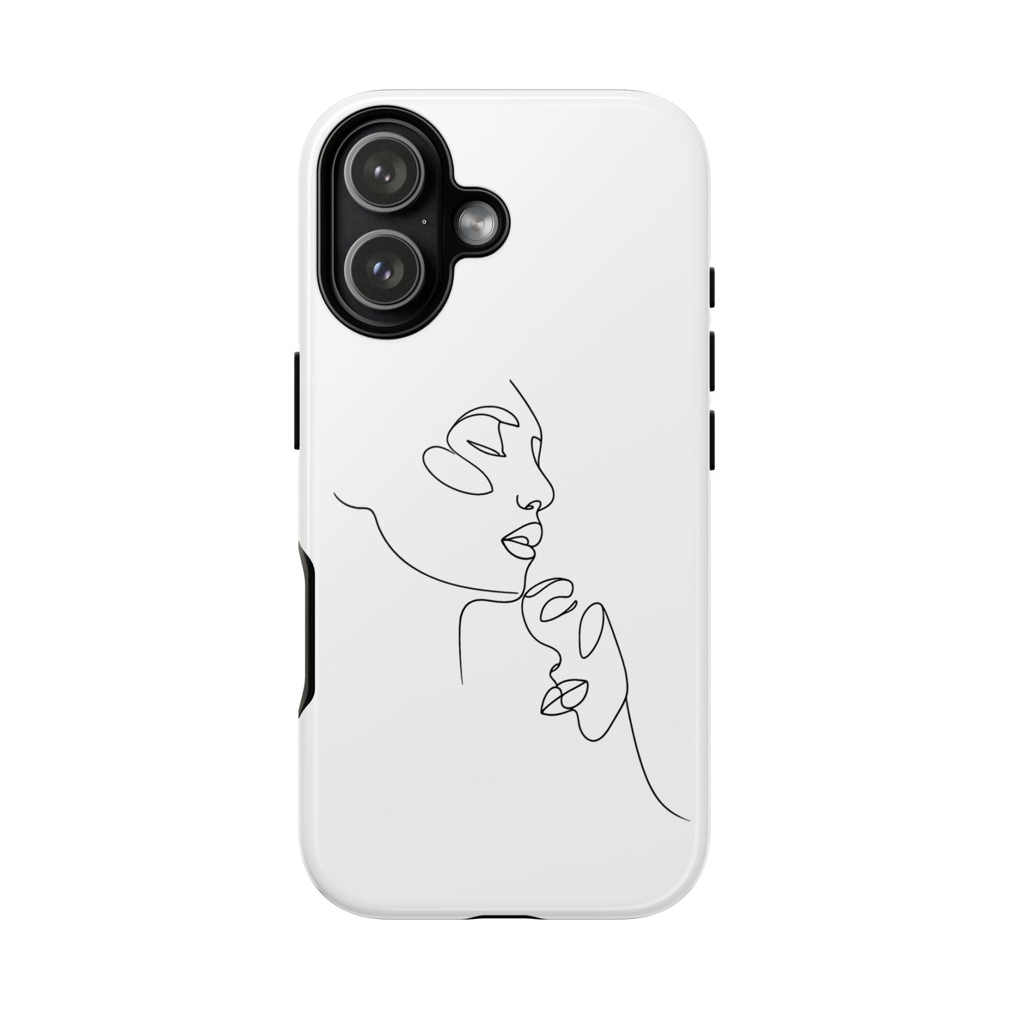 coque de téléphone art linéal
