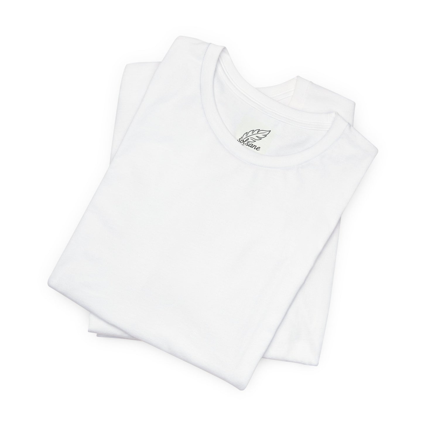 White Crewneck T‑Shirt — Classic Unisex Jersey Short Sleeve Tee