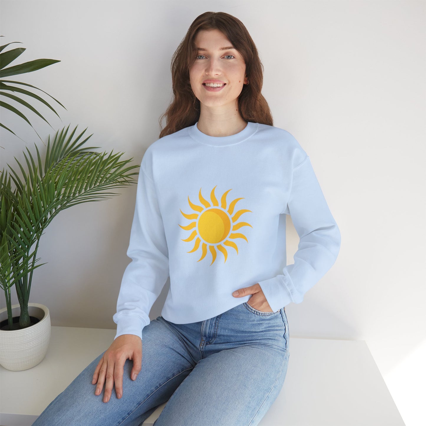 Sunshine Graphic Crewneck Sweatshirt