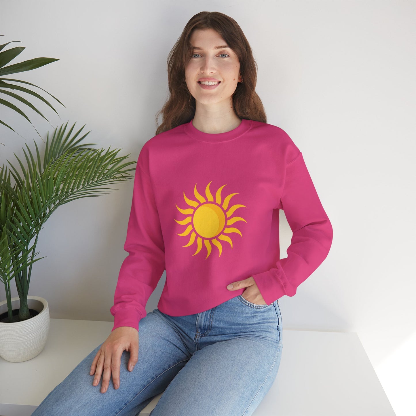Sunshine Graphic Crewneck Sweatshirt