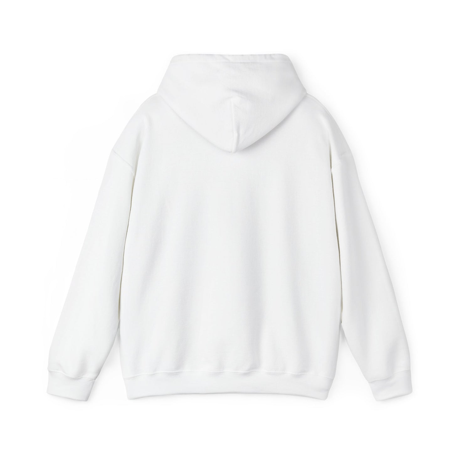 Classic White Hoodie — Cozy Blank Pullover for Custom Printing