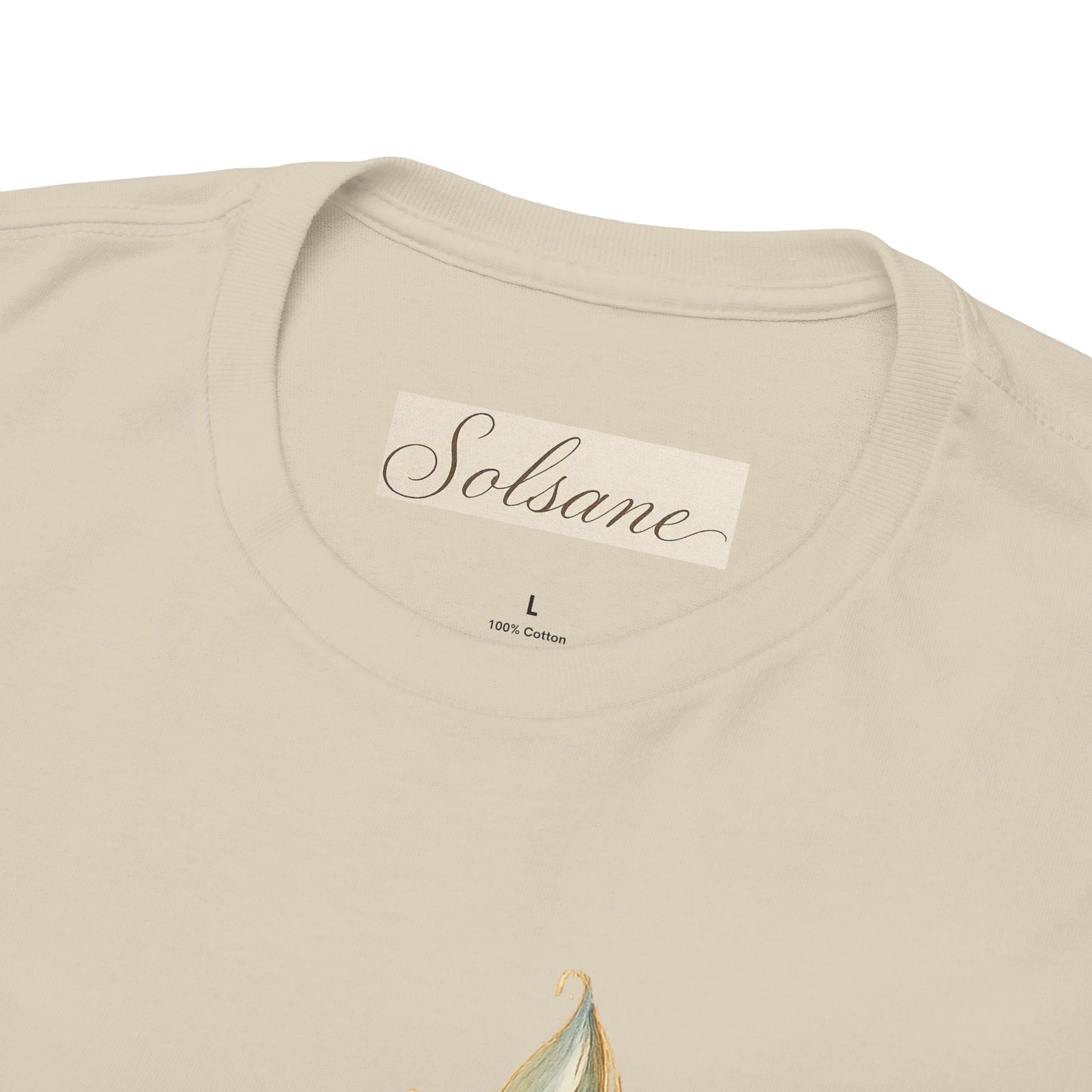 Feather Art T‑Shirt — plume color
