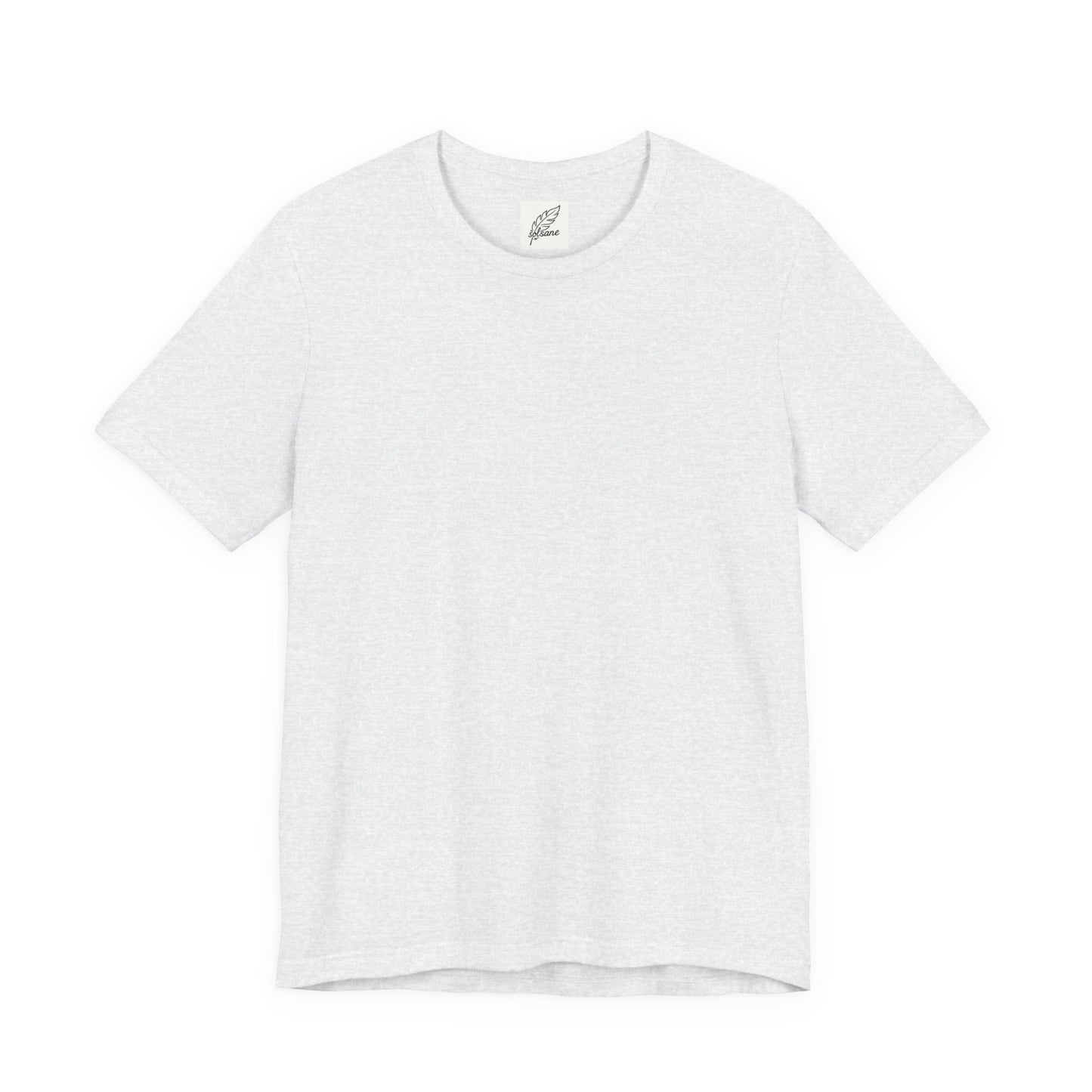 White Crewneck T‑Shirt — Classic Unisex Jersey Short Sleeve Tee