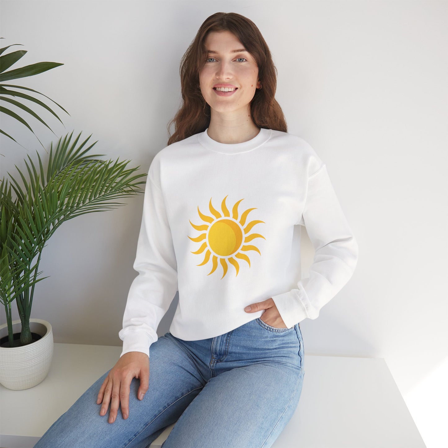 Sunshine Graphic Crewneck Sweatshirt