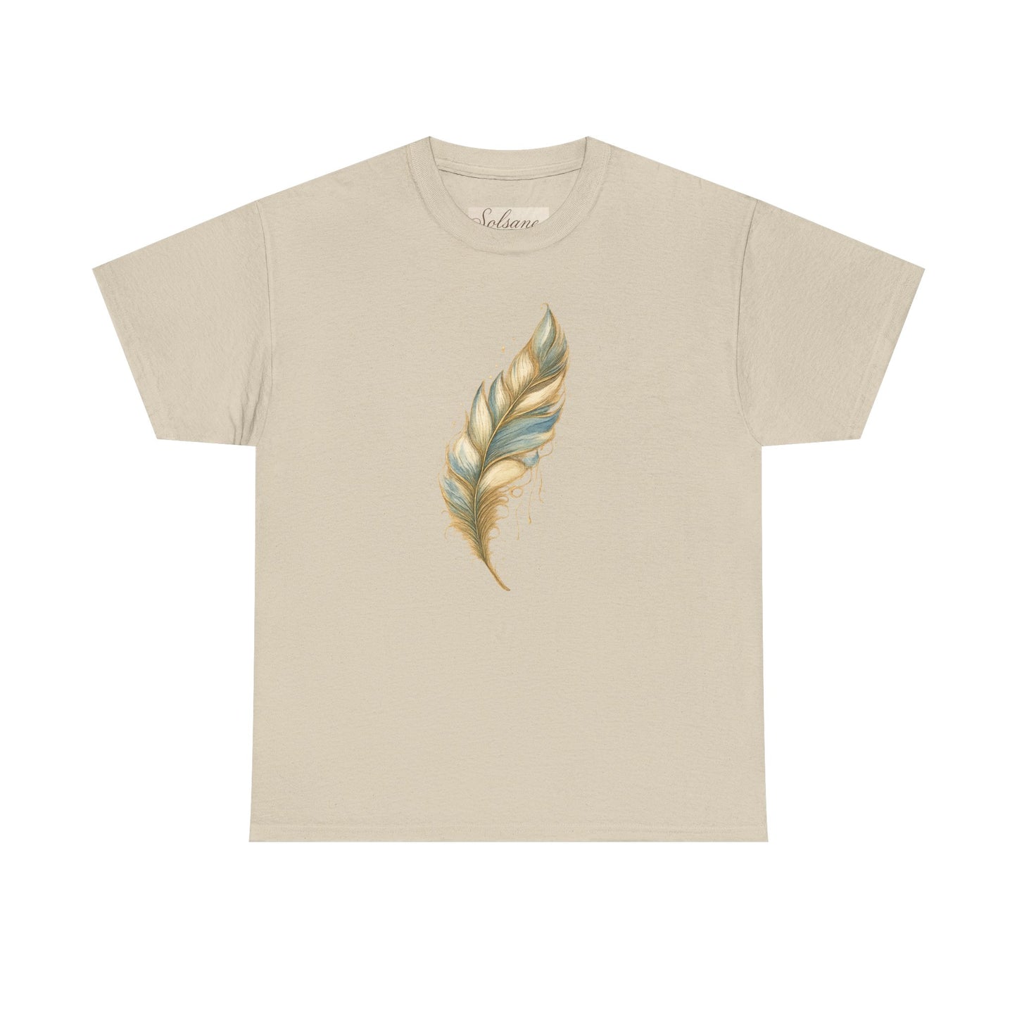 Feather Art T‑Shirt — plume color