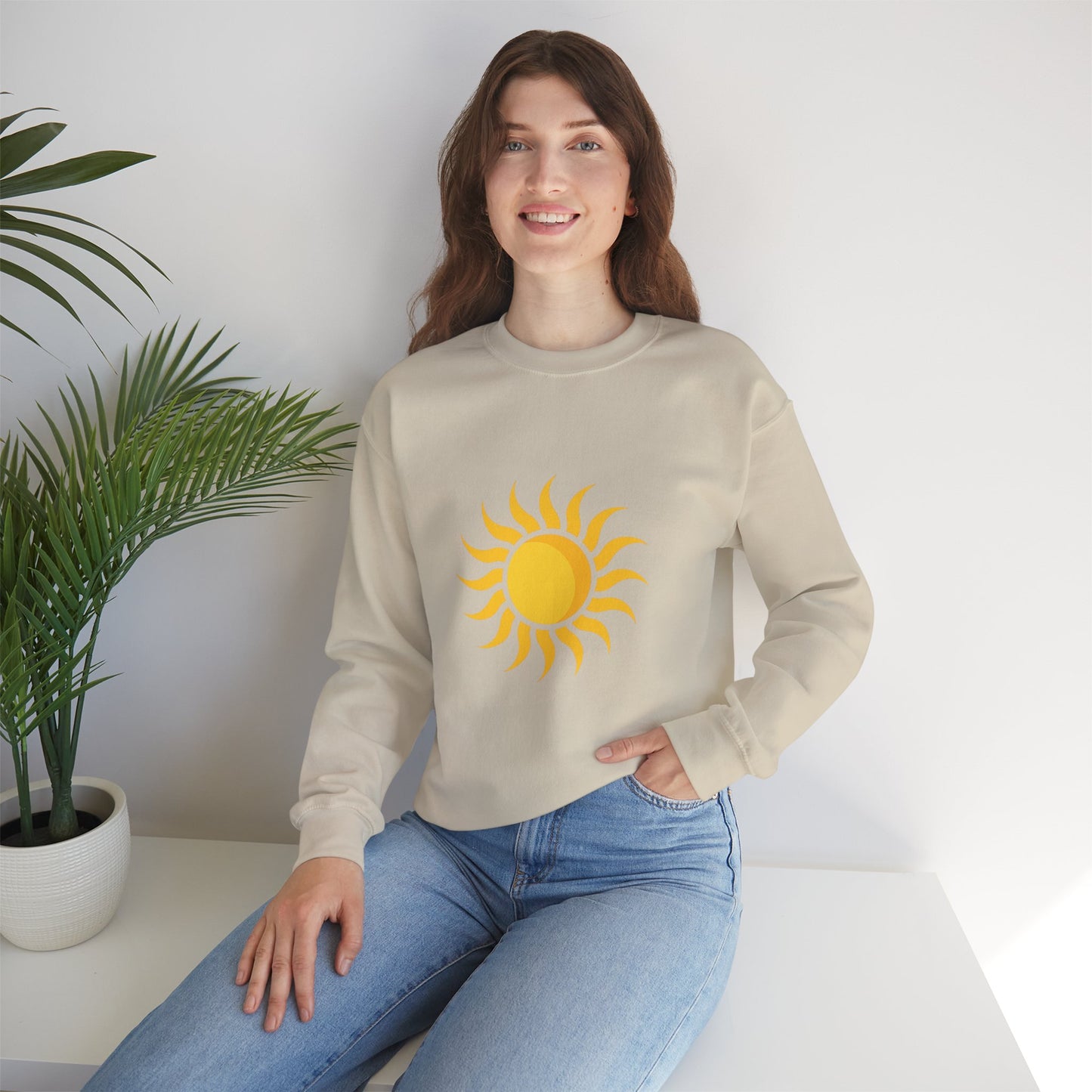 Sunshine Graphic Crewneck Sweatshirt
