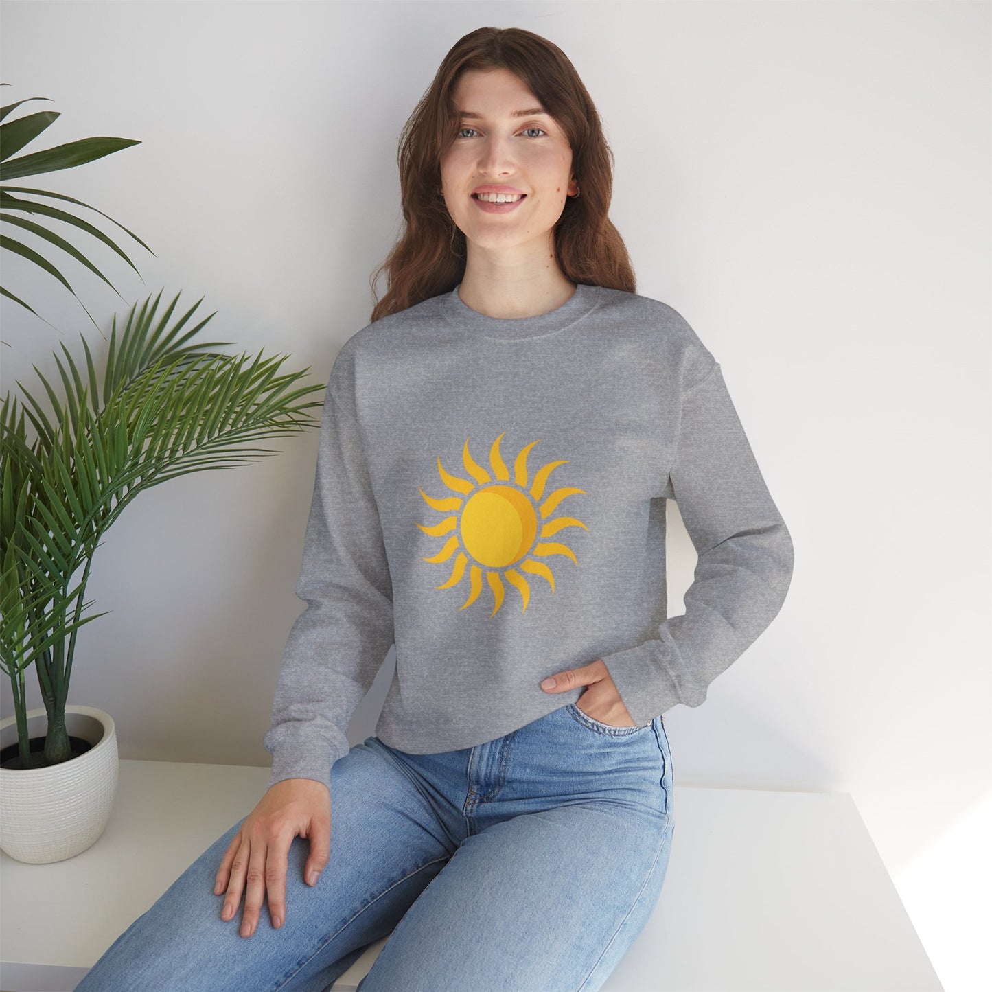 Sunshine Graphic Crewneck Sweatshirt