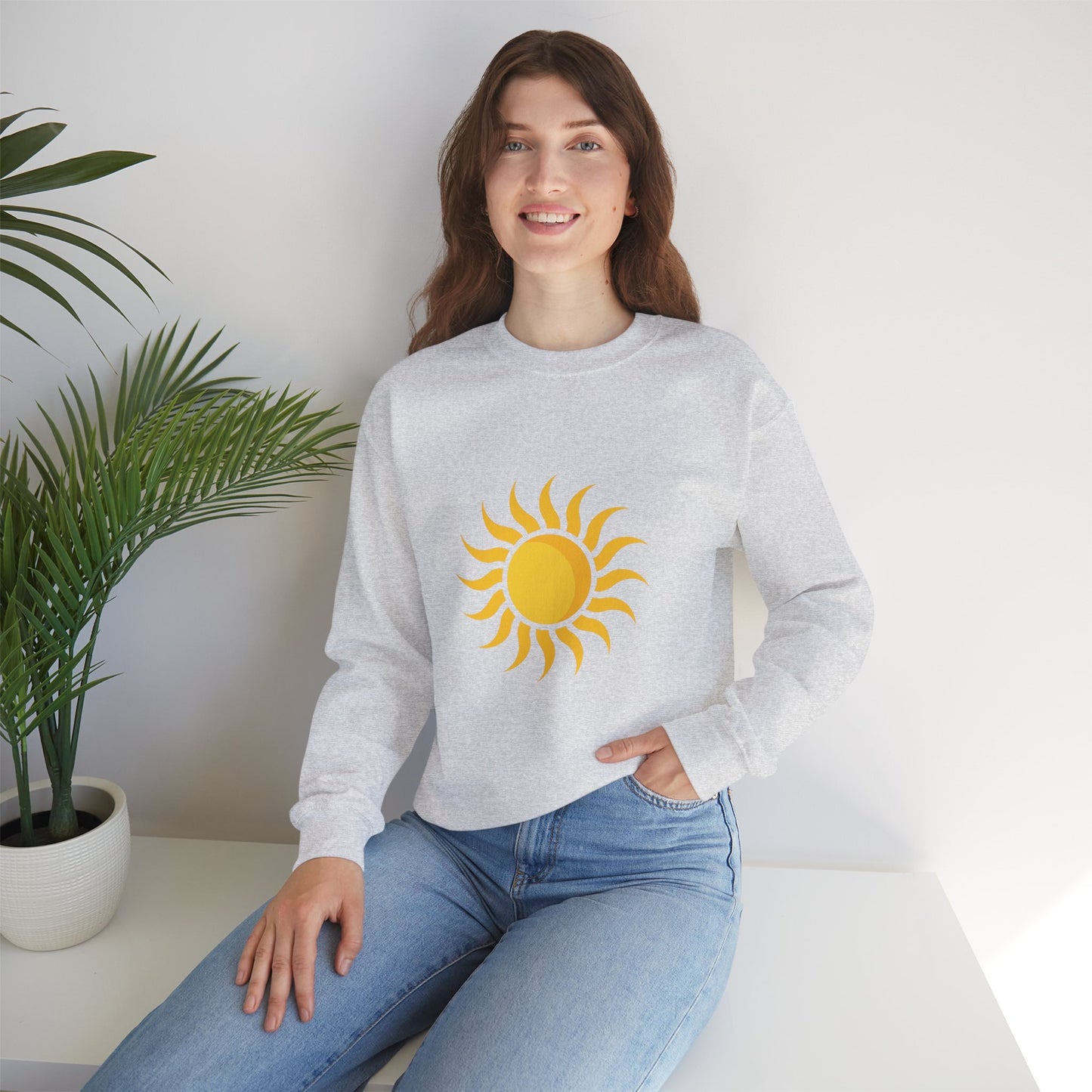 Sunshine Graphic Crewneck Sweatshirt