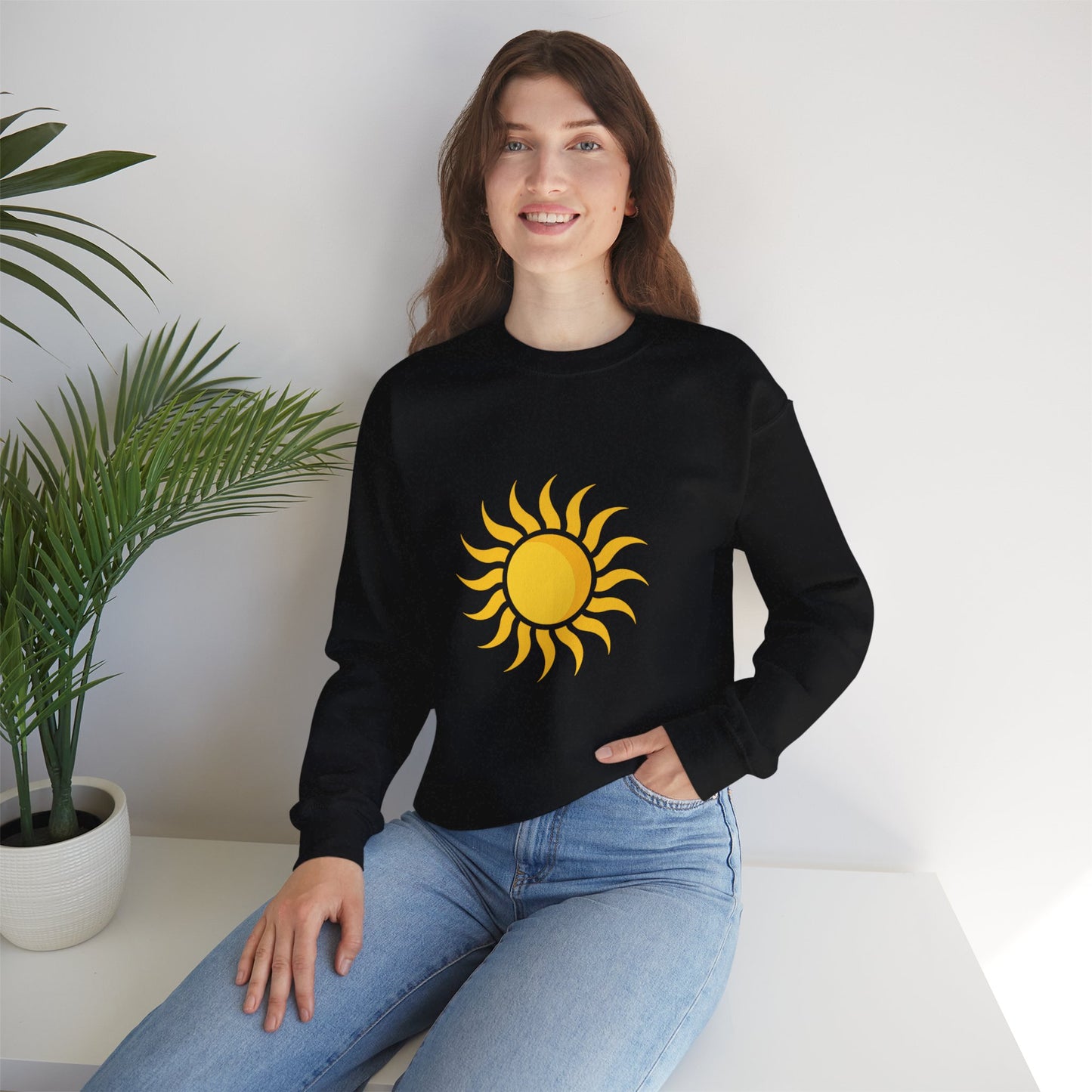 Sunshine Graphic Crewneck Sweatshirt