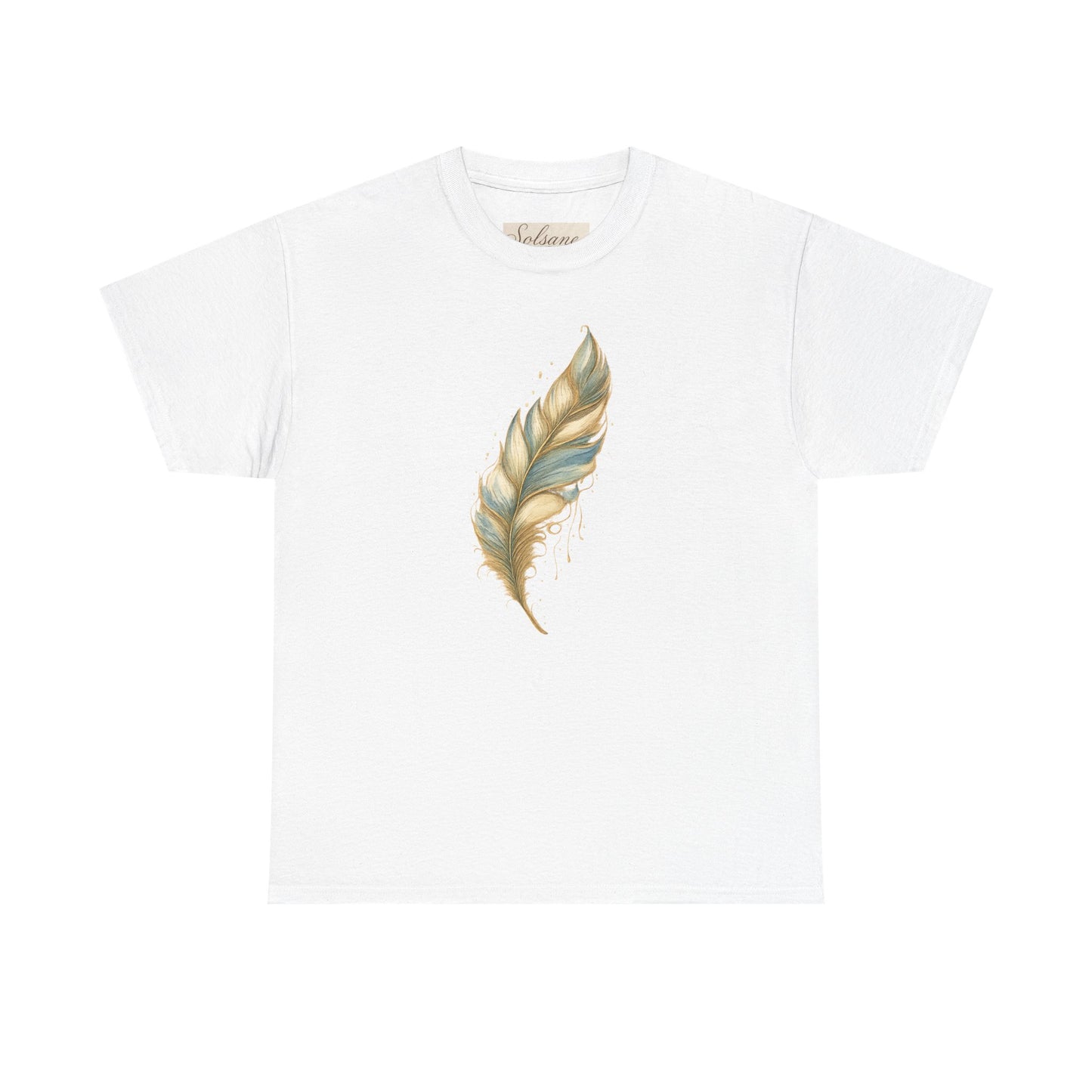 Feather Art T‑Shirt — plume color