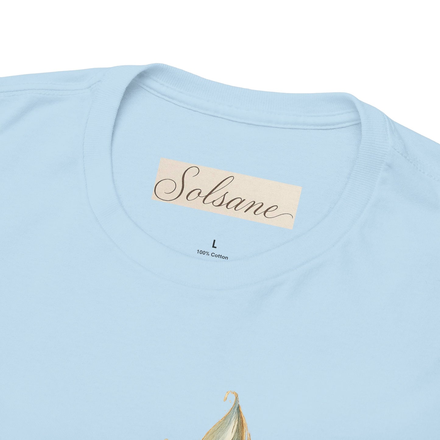 Feather Art T‑Shirt — plume color