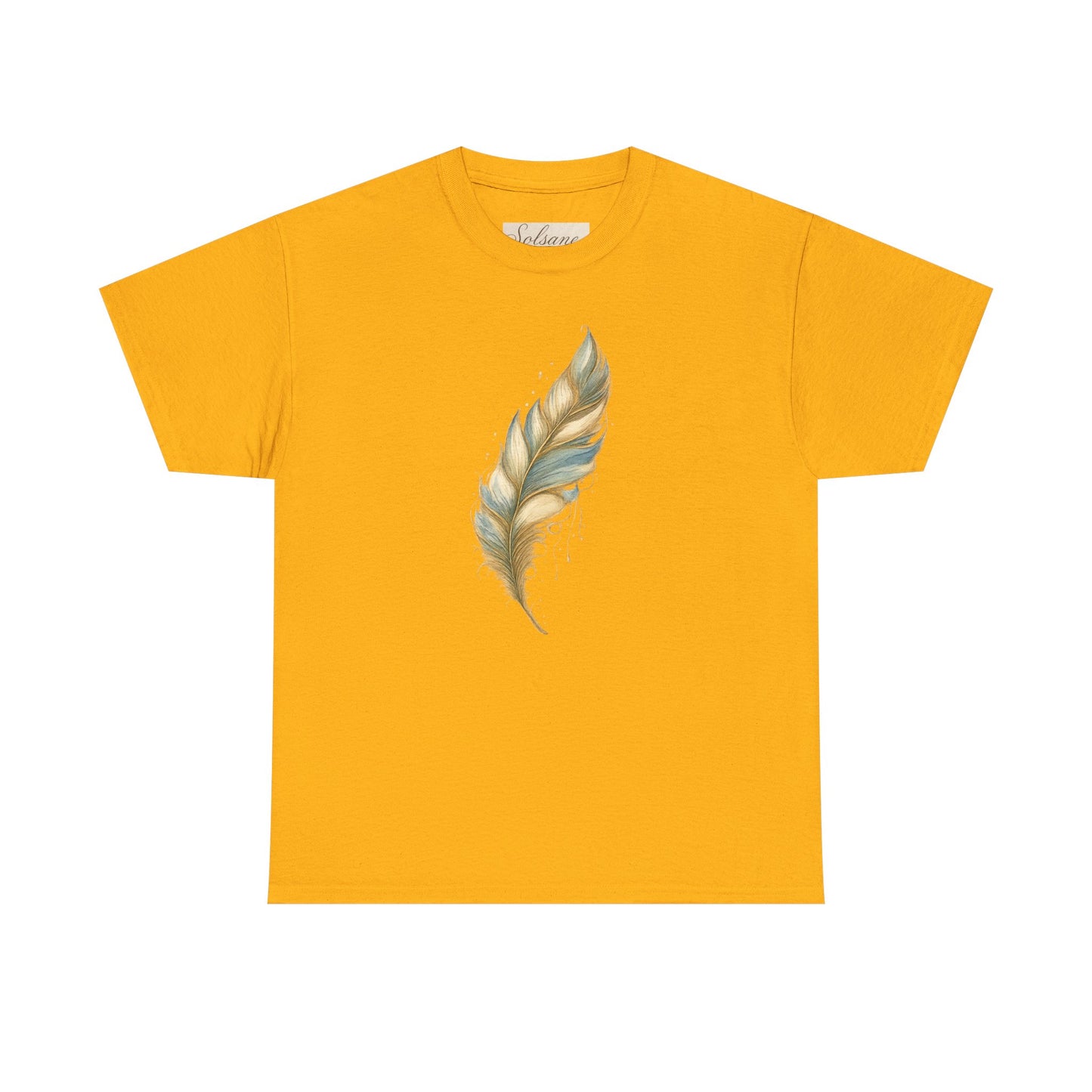 Feather Art T‑Shirt — plume color