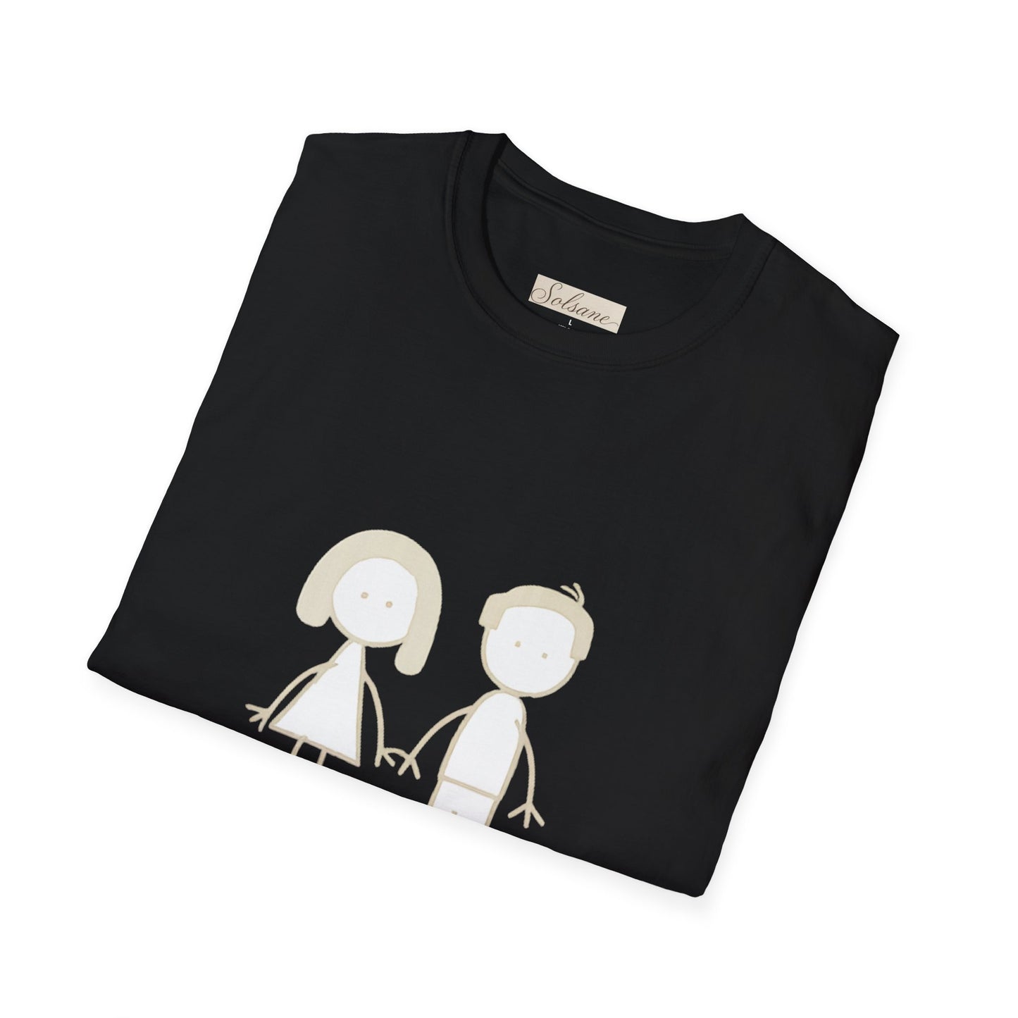 Couple Stick Figure 'Just The Two Of Us' T-Shirt